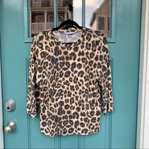 Soft Leopard Top